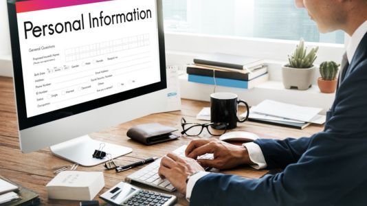 Personal Information and onboarding process